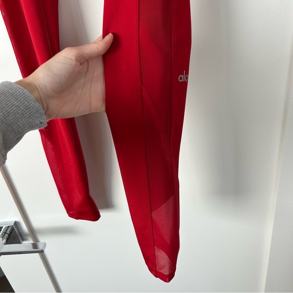 Alo Yoga Airlift High-Waist Ballet Dream Legging Red - Picture 6 of 12